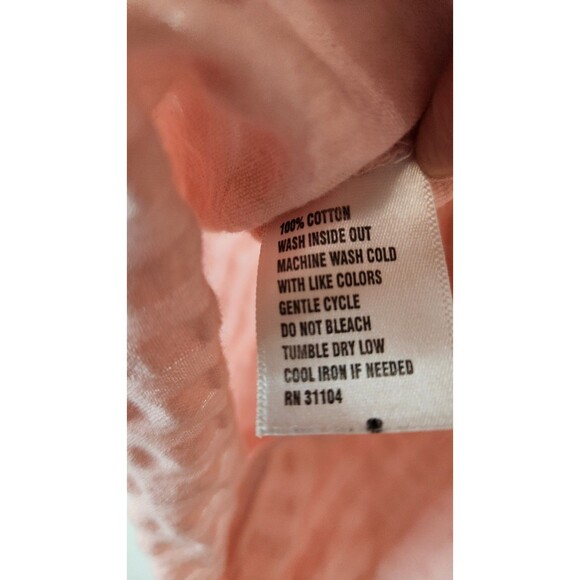 Crown & Ivy Curvy Women's size 1X sleeveless lightweight pink blouse - Picture 5 of 5